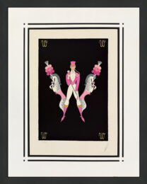 Letter W from Alphabet Suite by Erte at GallArt.com