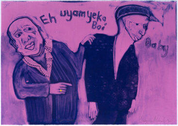 Eh Uyamyeka Boy? by Lebogang Mabusela at David Krut Projects