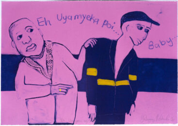 Eh Uyamyeka Boy? II by Lebogang Mabusela at David Krut Projects