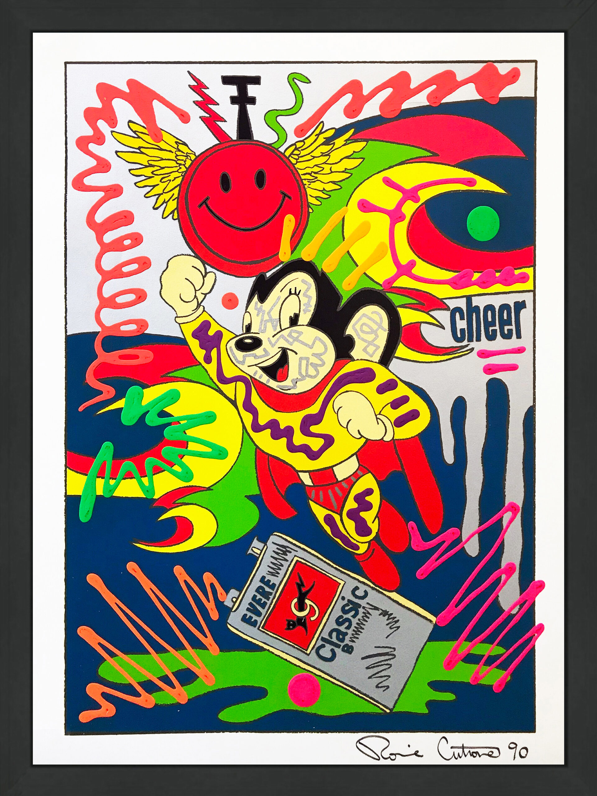 Mighty Mouse by Ronnie Cutrone