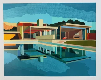 Kaufmann House by Andy Burgess at Maune Contemporary