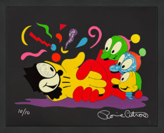 No Glove No Love (Black) by Ronnie Cutrone at GallArt.com