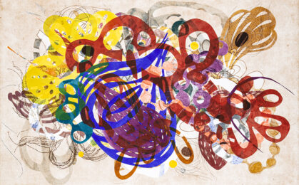 On and On #139 by Taiko Chandler at Oehme Graphics
