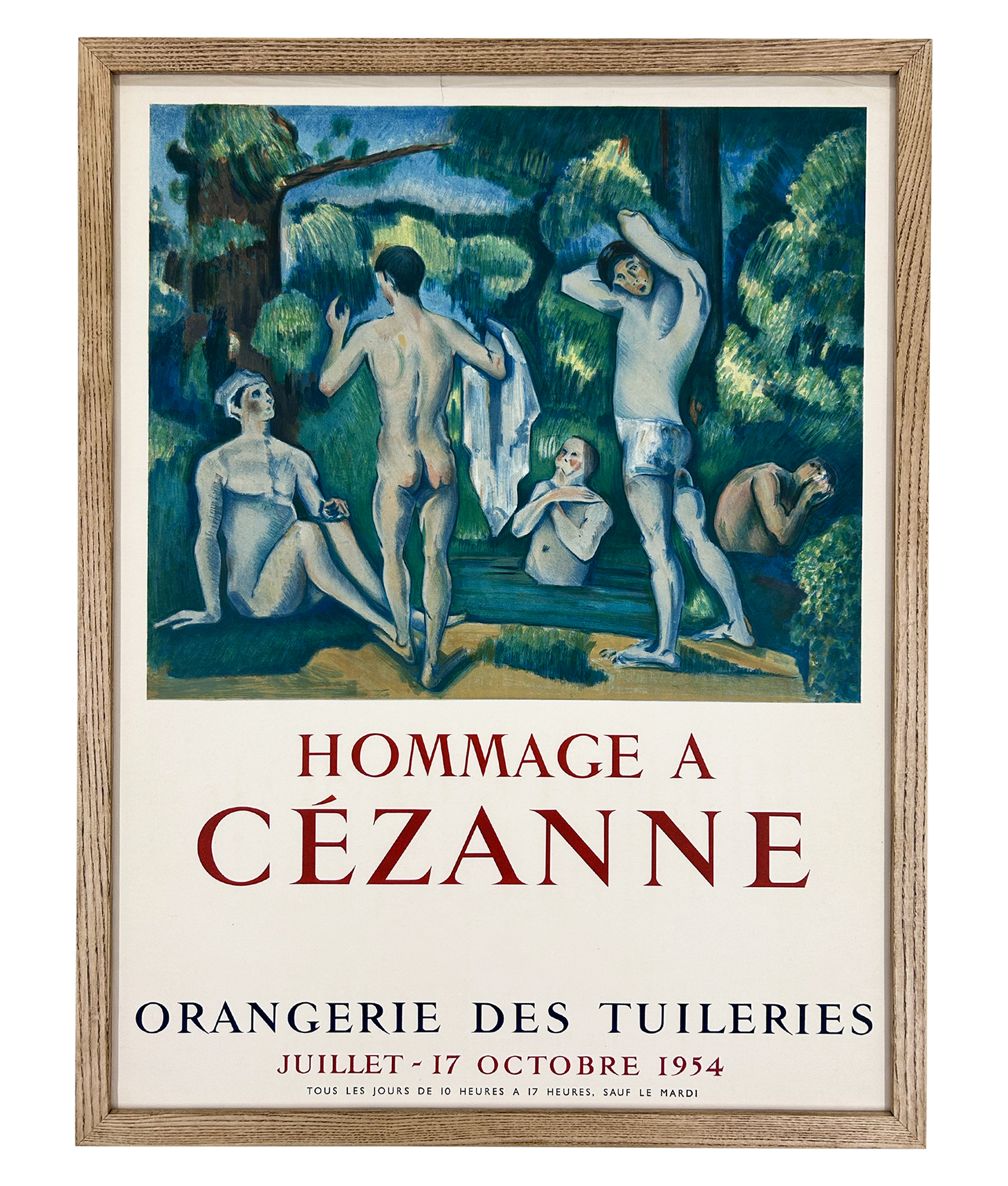 Hommage a Cézanne, Orangerie des Tuileries, 1954 by Paul Cezanne