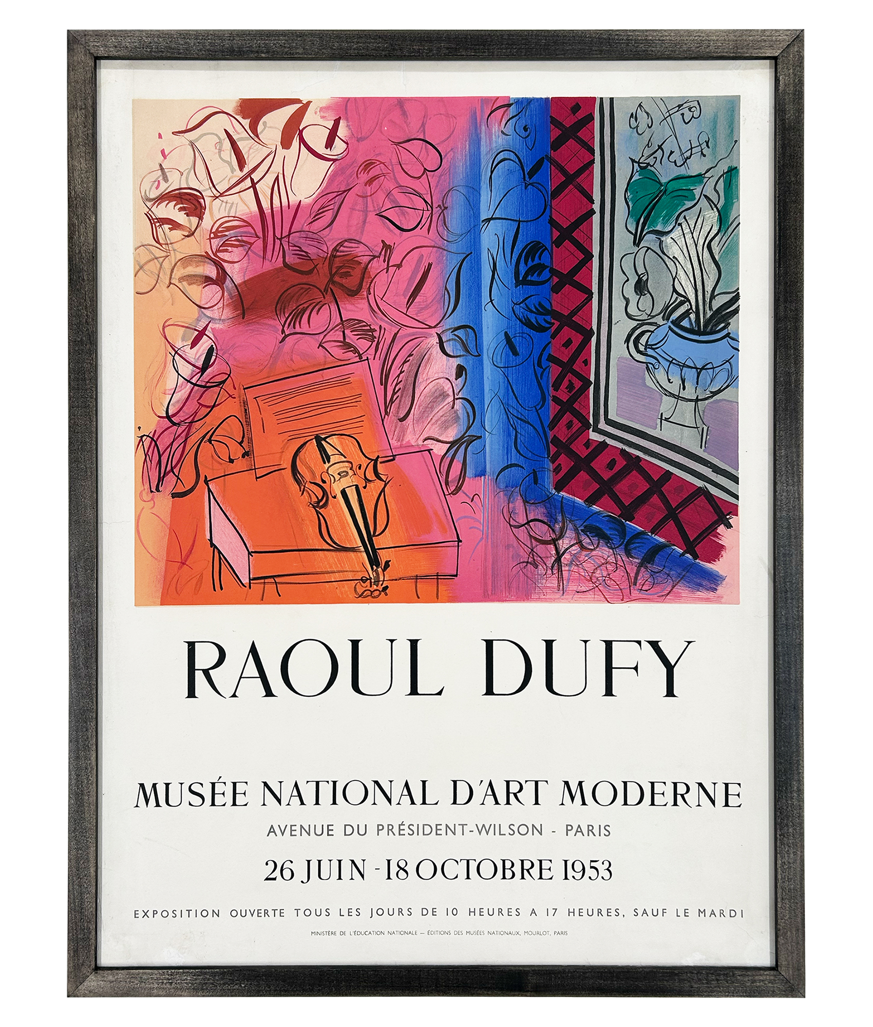 Musée National D’Art Moderne, Paris, 1953 by Raoul Dufy
