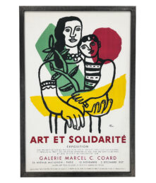 Art et Solidarite, Galerie Marcel C. Coard, 1957 by Fernand Leger at Hommage Art