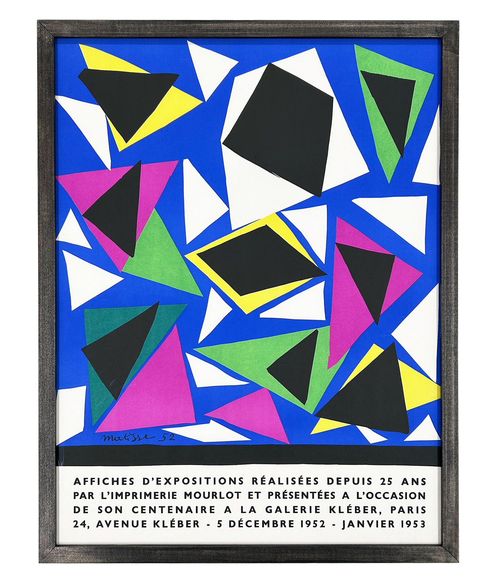 Exposition D’Affiches Kleber Gallery, Paris 1952 by Henri Matisse