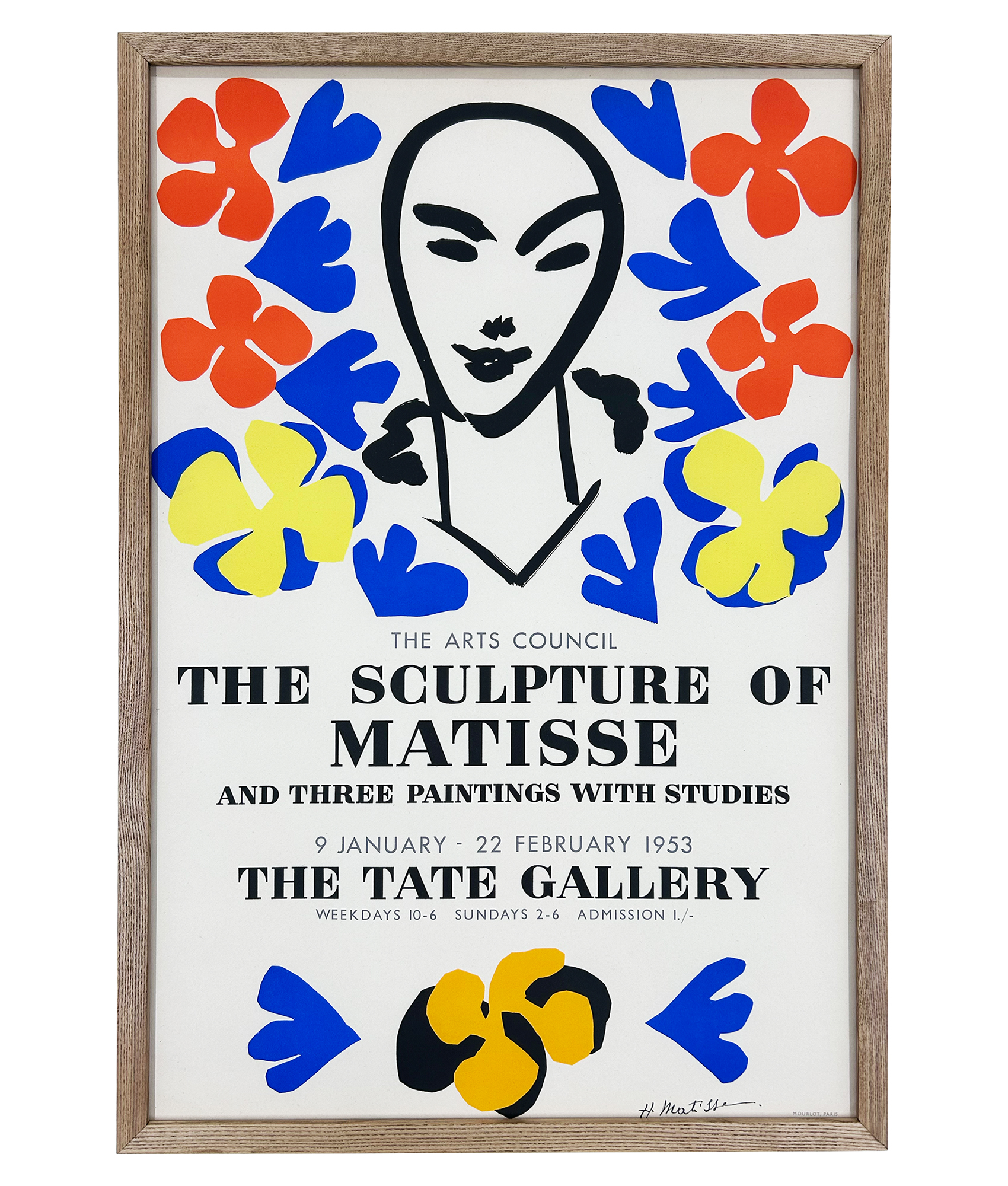 The Sculpture of Matisse, The Tate Gallery, London 1953 by Henri Matisse