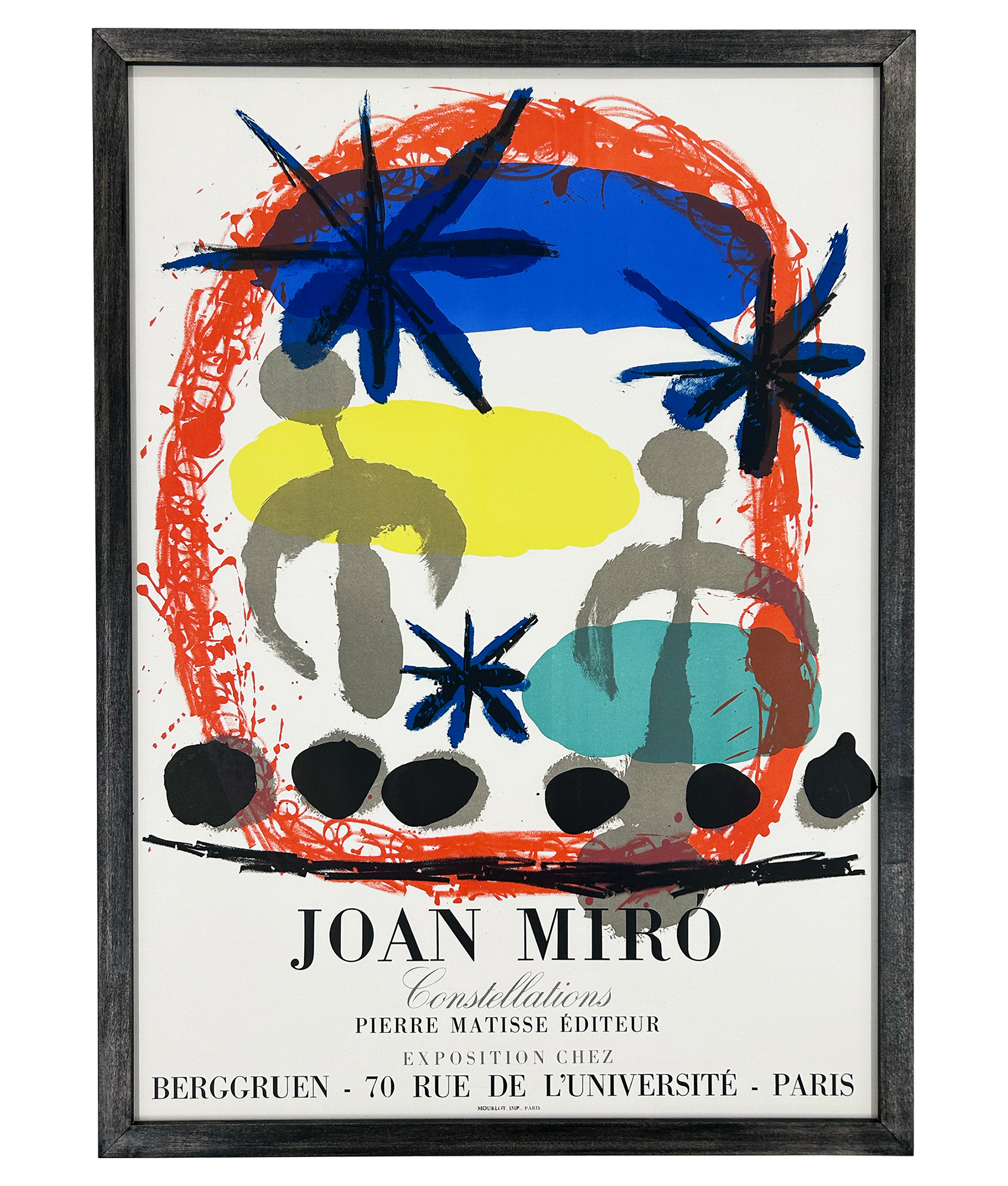 Constellations, Galerie Berggruen, Paris, 1959 by Joan Miro