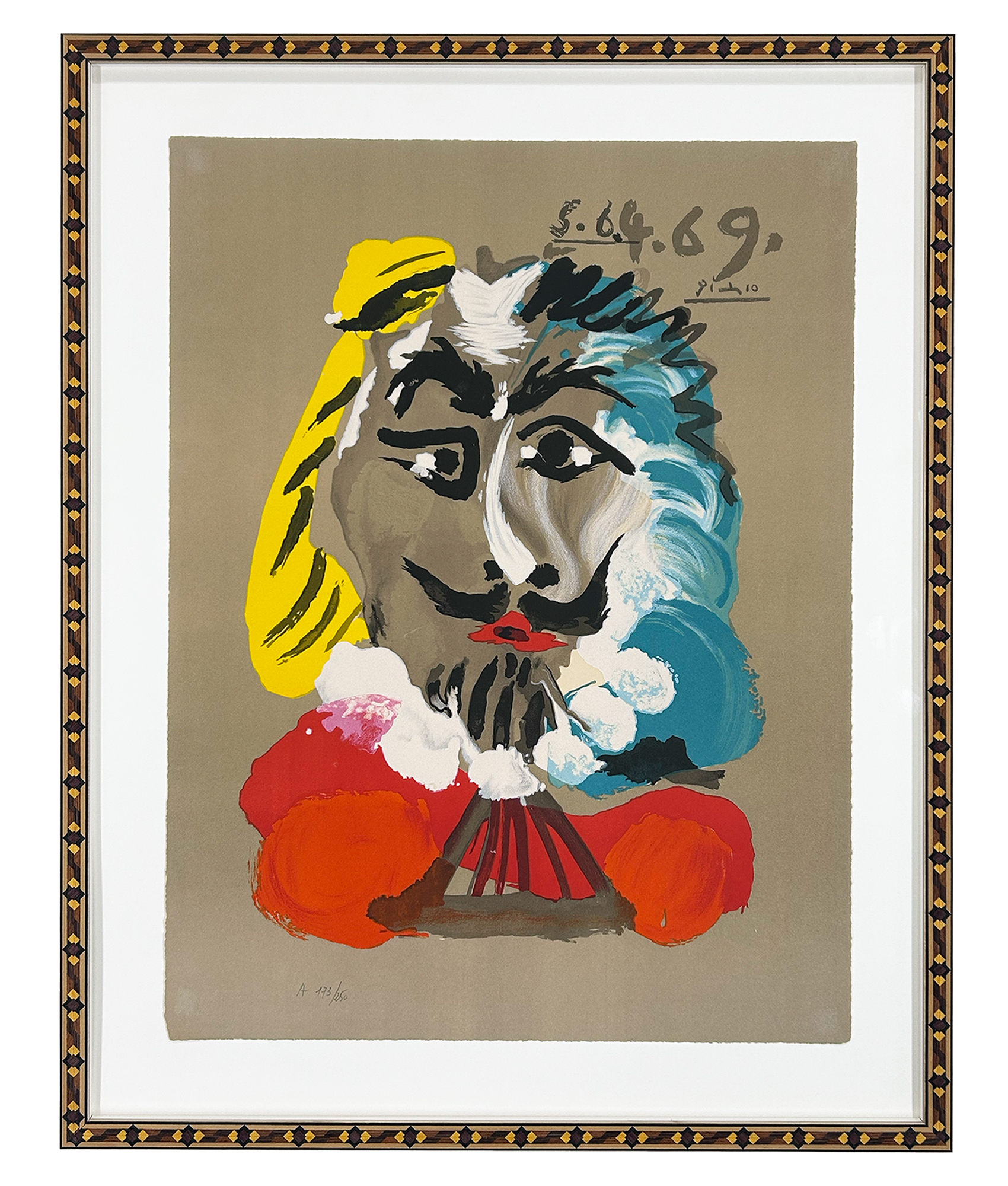 Portraits Imaginaires 5.6.4.69, 1971 (173/250 American Edition) by Pablo Picasso
