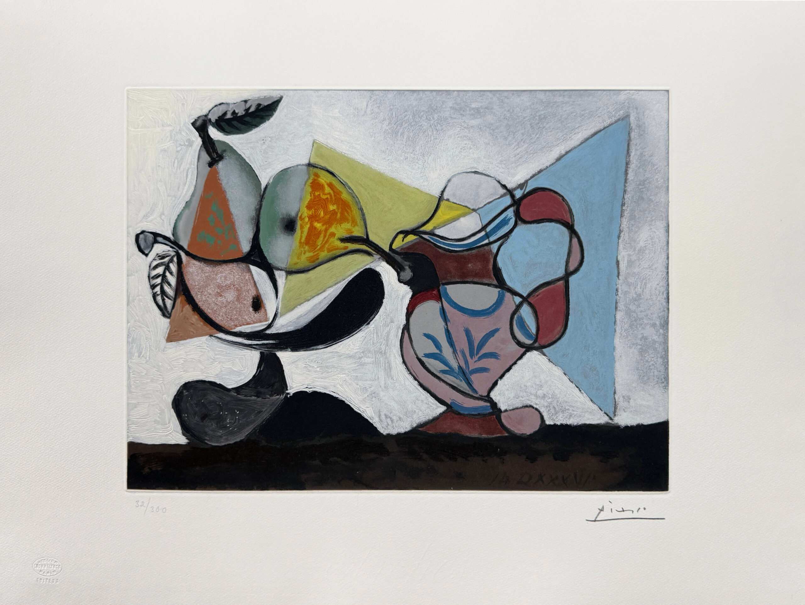 Nature morte aux poires et au pichet by Pablo Picasso