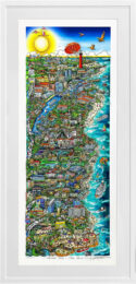 Paradise Found… Palm Beach County by Charles Fazzino at GallArt.com