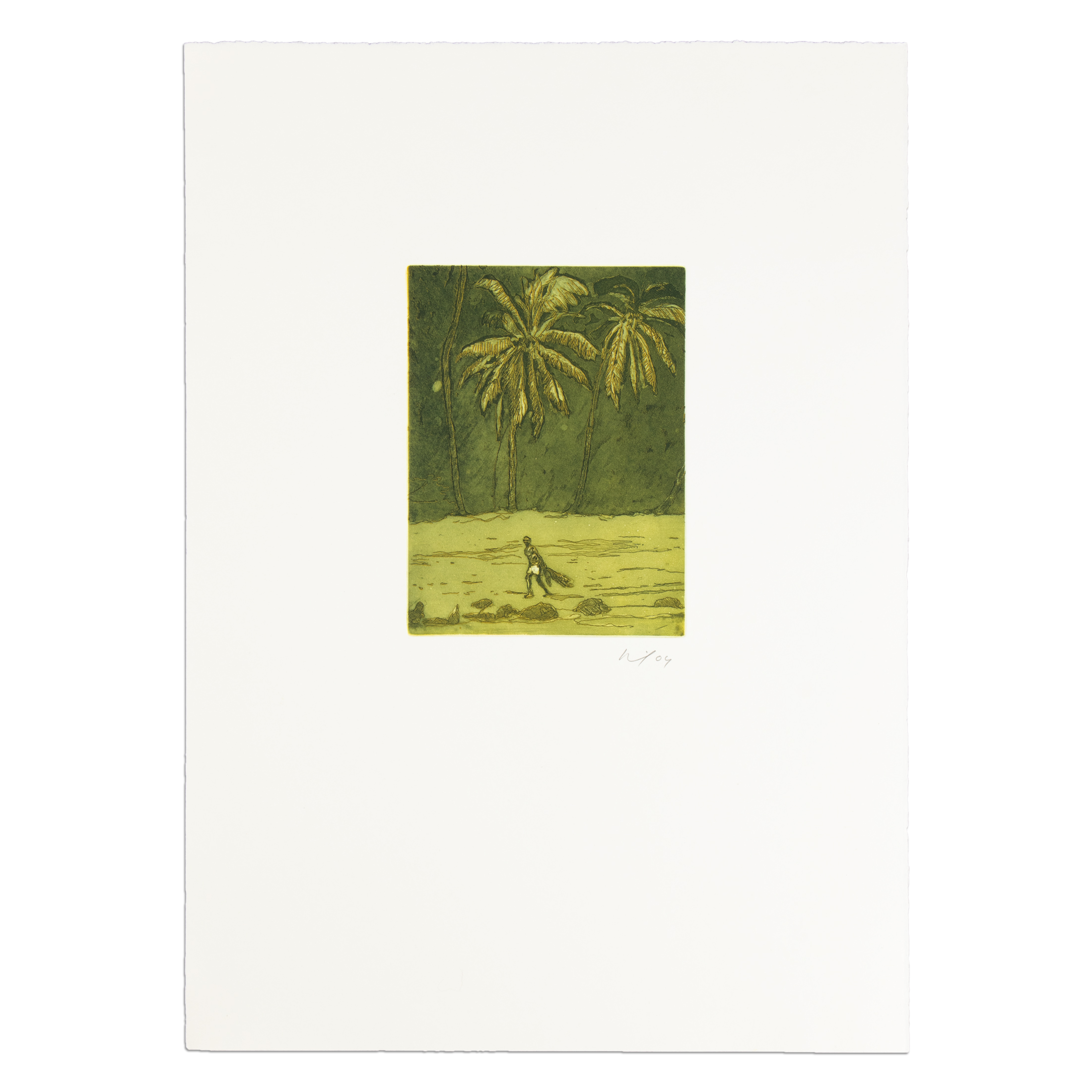 Pelican (from Black Palms) by Peter Doig