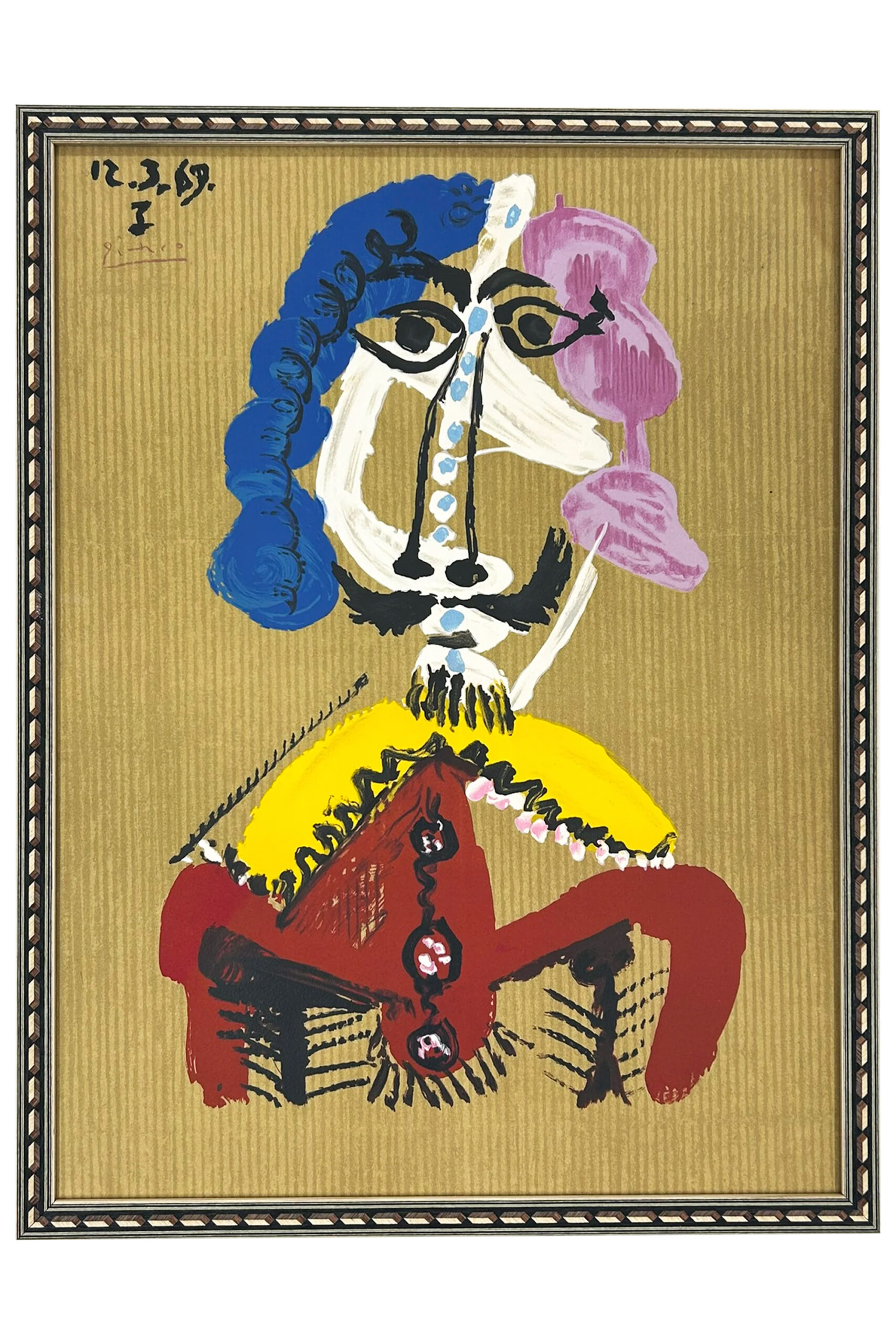 Portraits Imaginaires 12.3.69 (II) – Proof Edition by Pablo Picasso