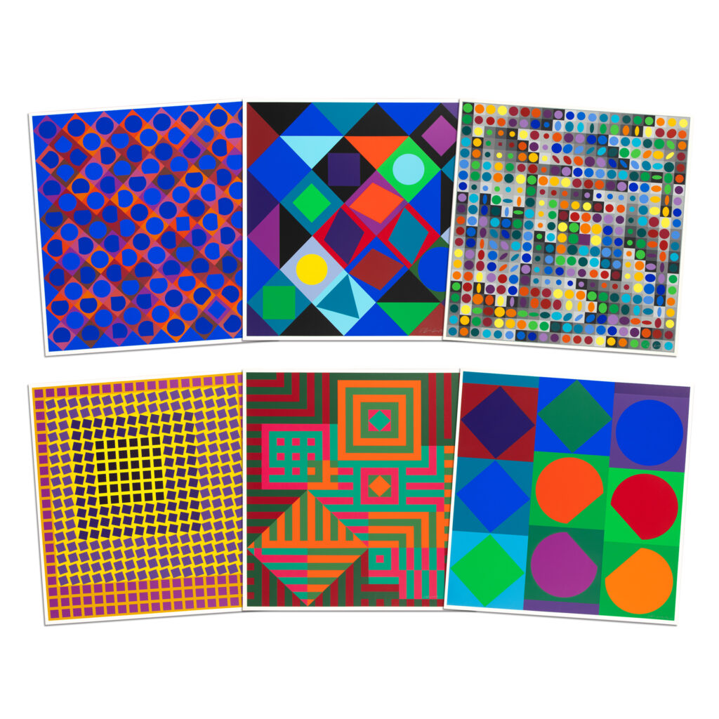 Victor Vasarely Prints For Sale | Original Limited Editions