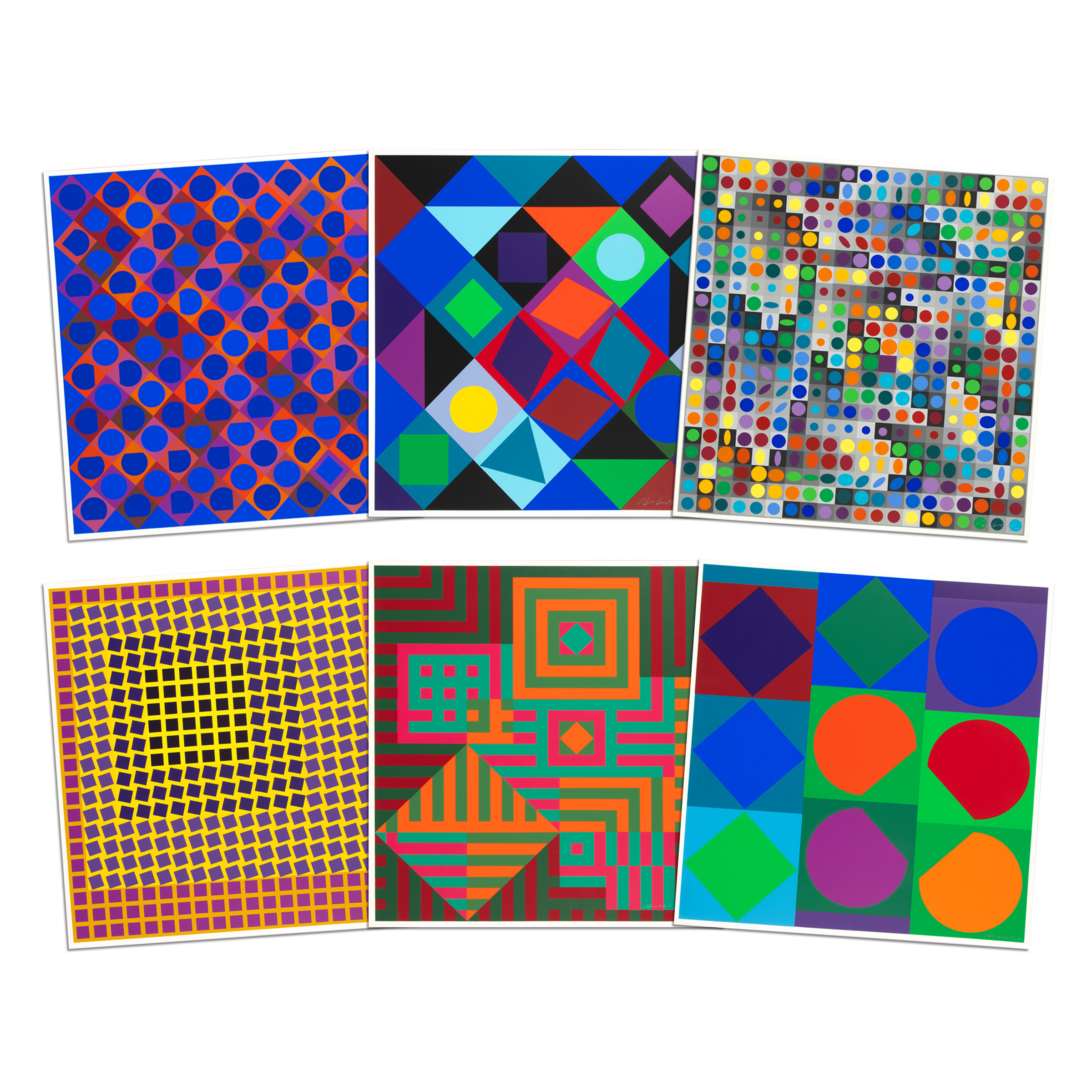 Planetarische Folklore by Victor Vasarely