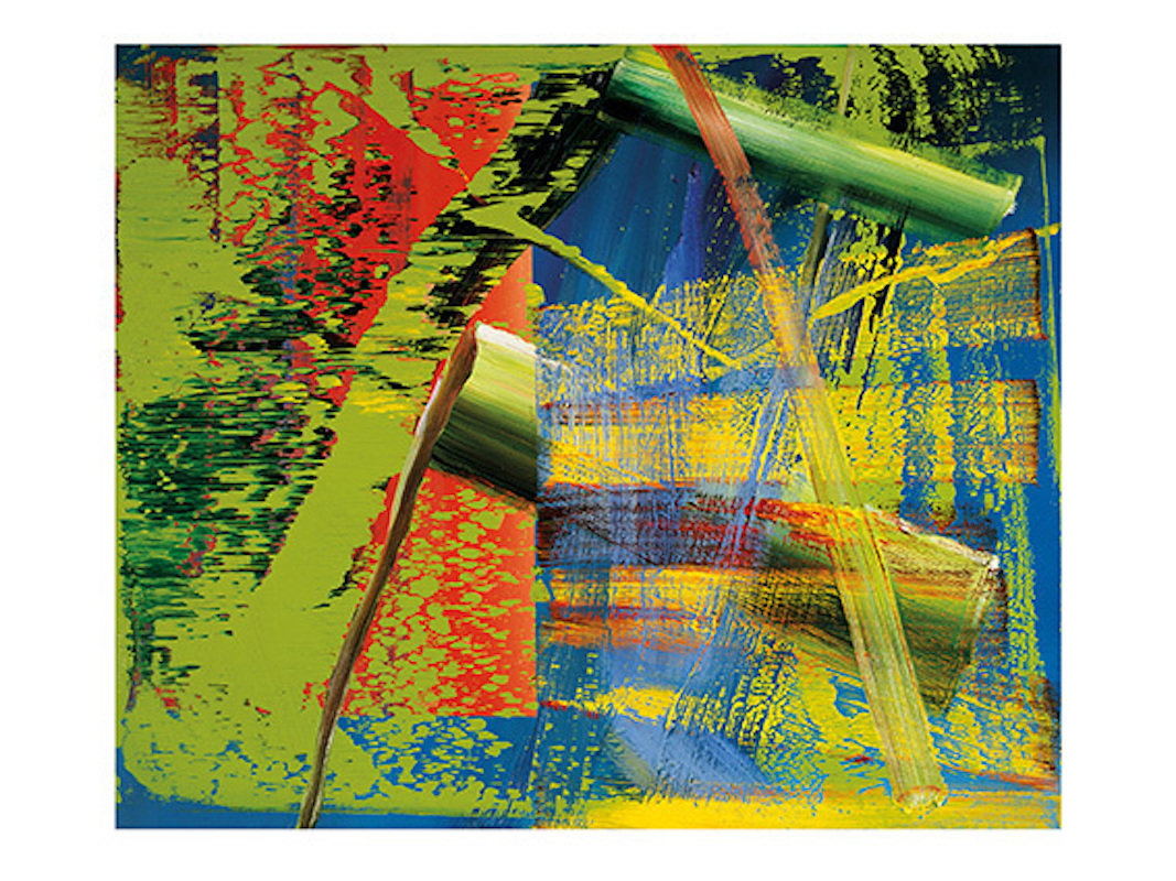 Abstraktes Bild (work #563-1) by Gerhard Richter