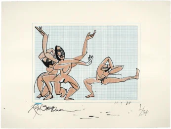 Picasso 347 Suite Homage – Nimble Nudes by Ralph Steadman at peacock: a workshop for art