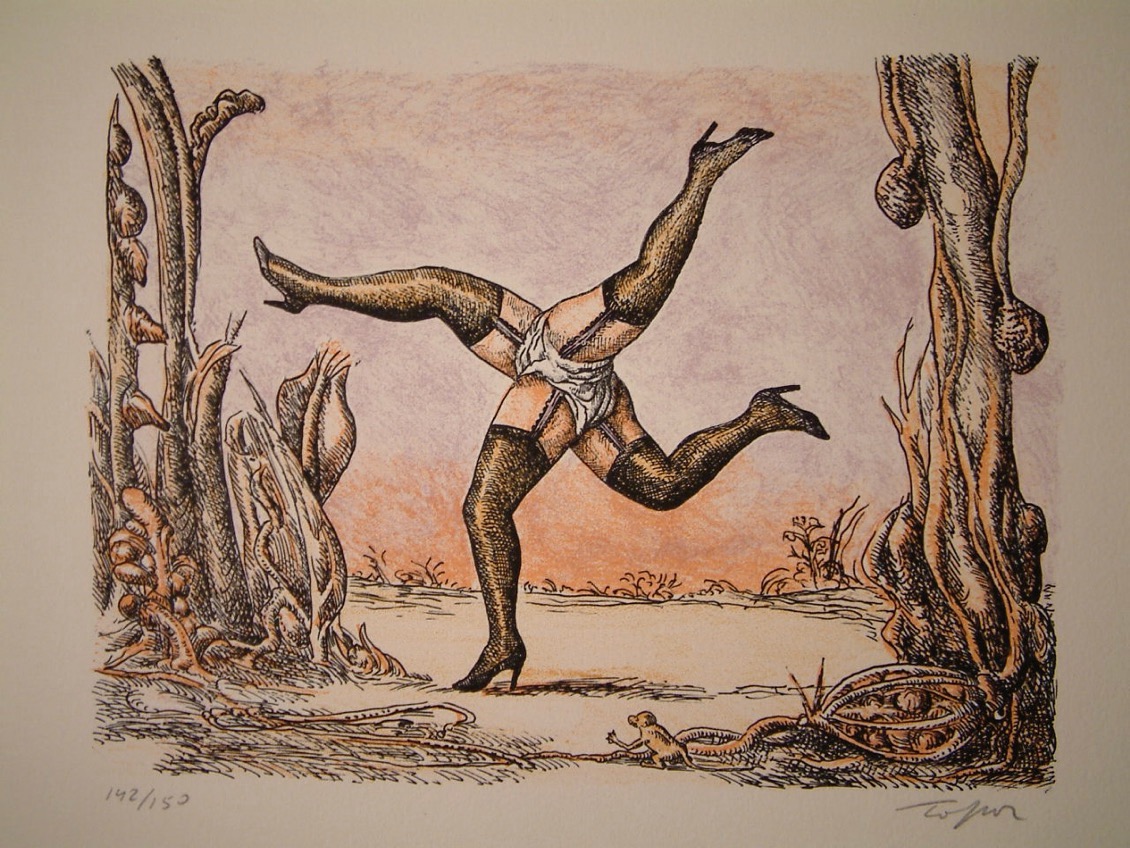 Course Effreinee by Roland Topor