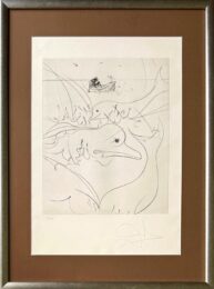 Dolphins by Salvador Dalí at Epicentrum Art Gallery