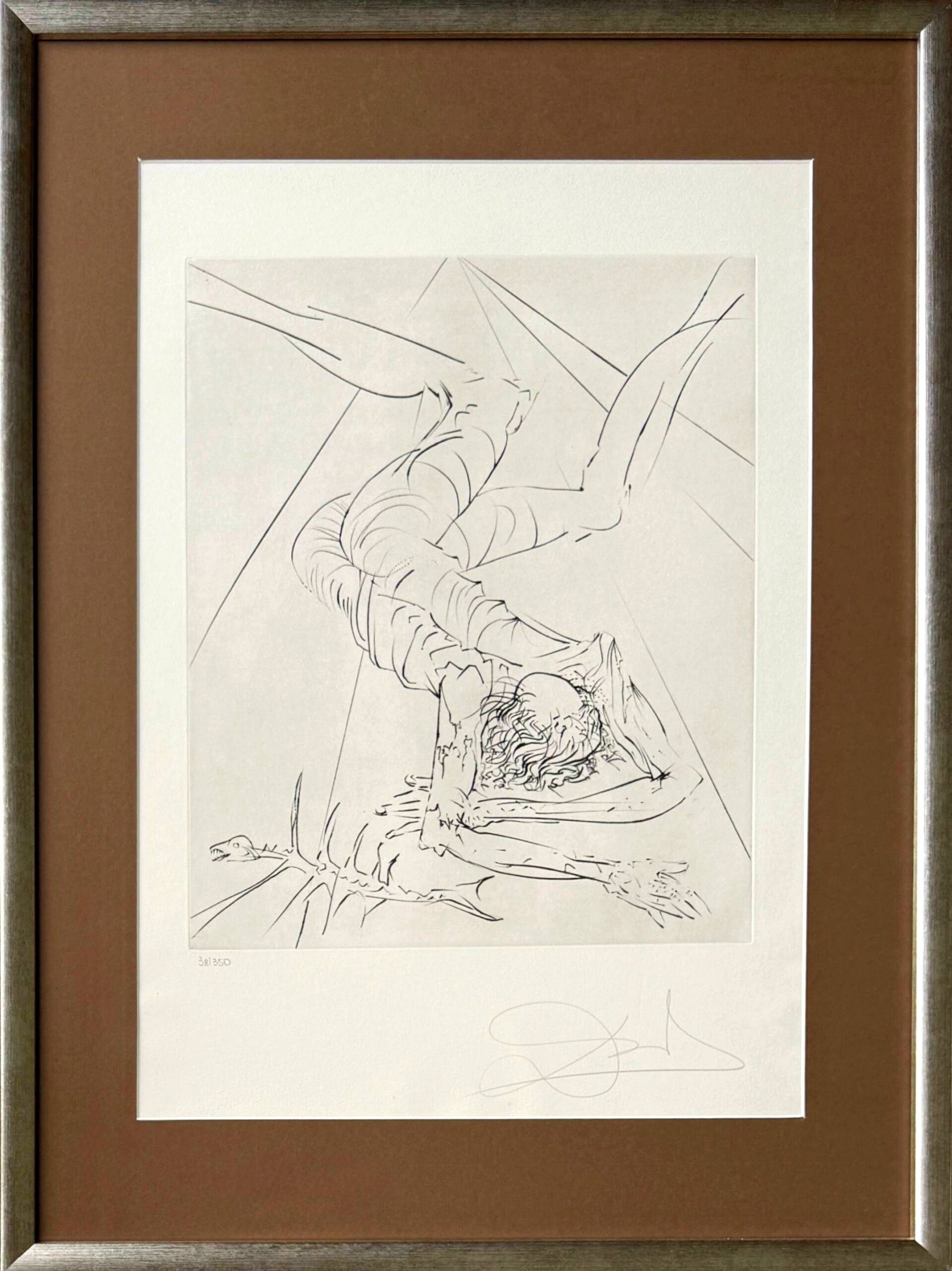 The Fall by Salvador Dalí