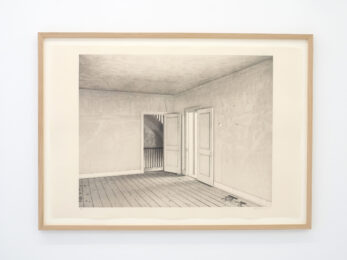 Save Incendiary Test Area ( Interior View of Doors Opening Into South Stairwell ) by Gardar Eide Einarsson at Trykkeriet