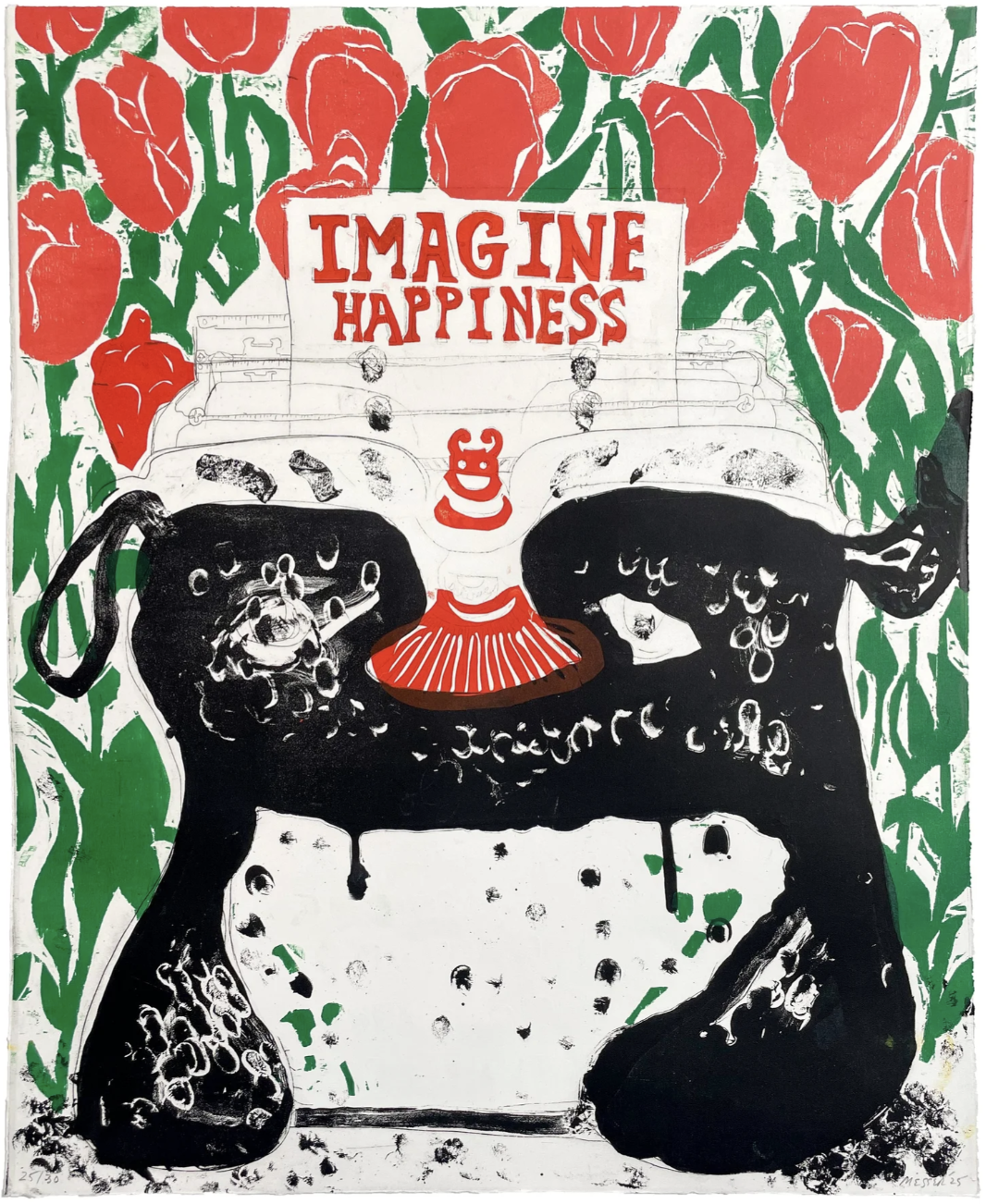 Imagine Happiness 25 by Sam Messer