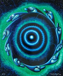 Starget by Kenny Scharf at Maune Contemporary