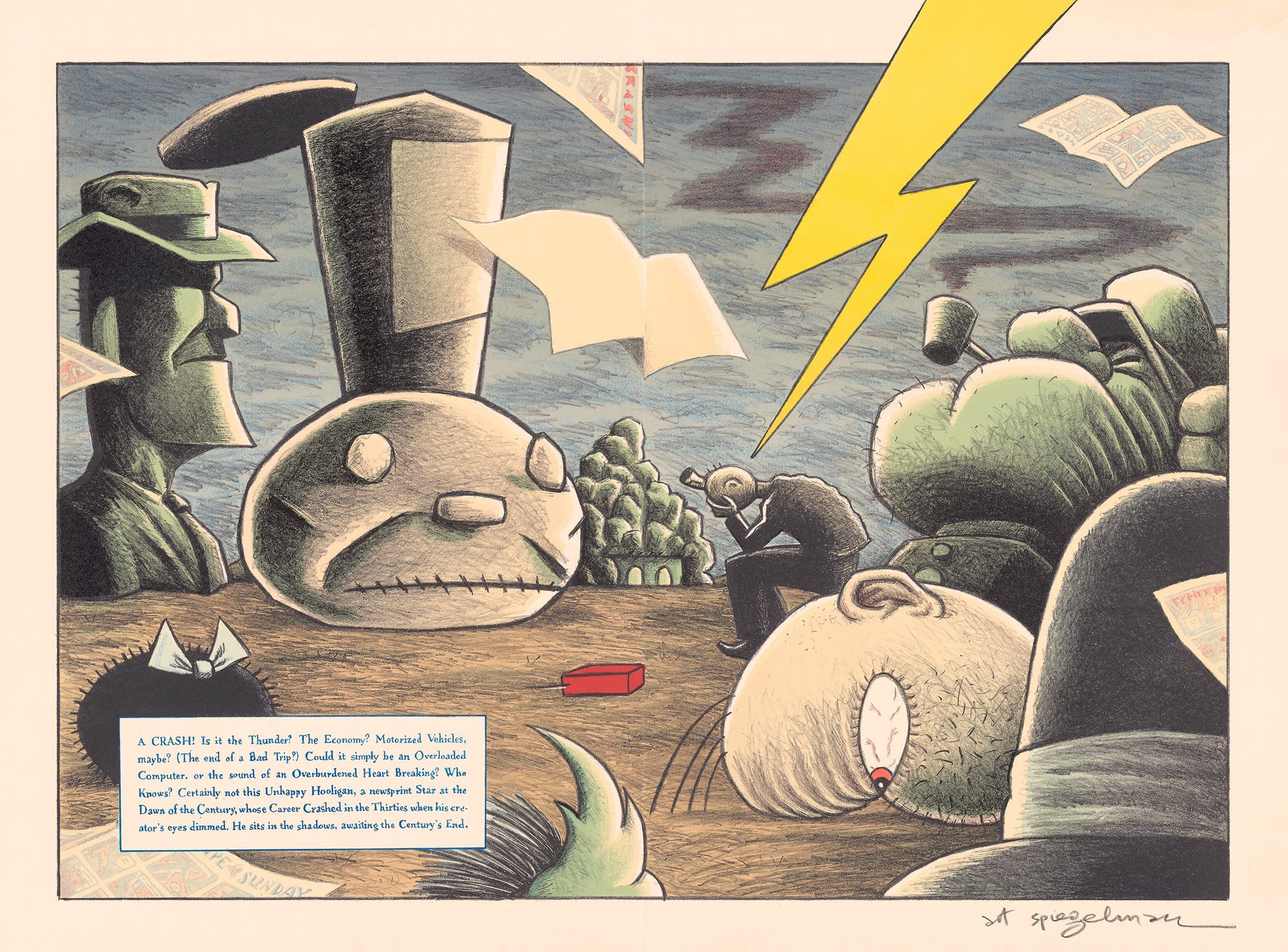 Lead Pipe Sunday #2 by Art Spiegelman
