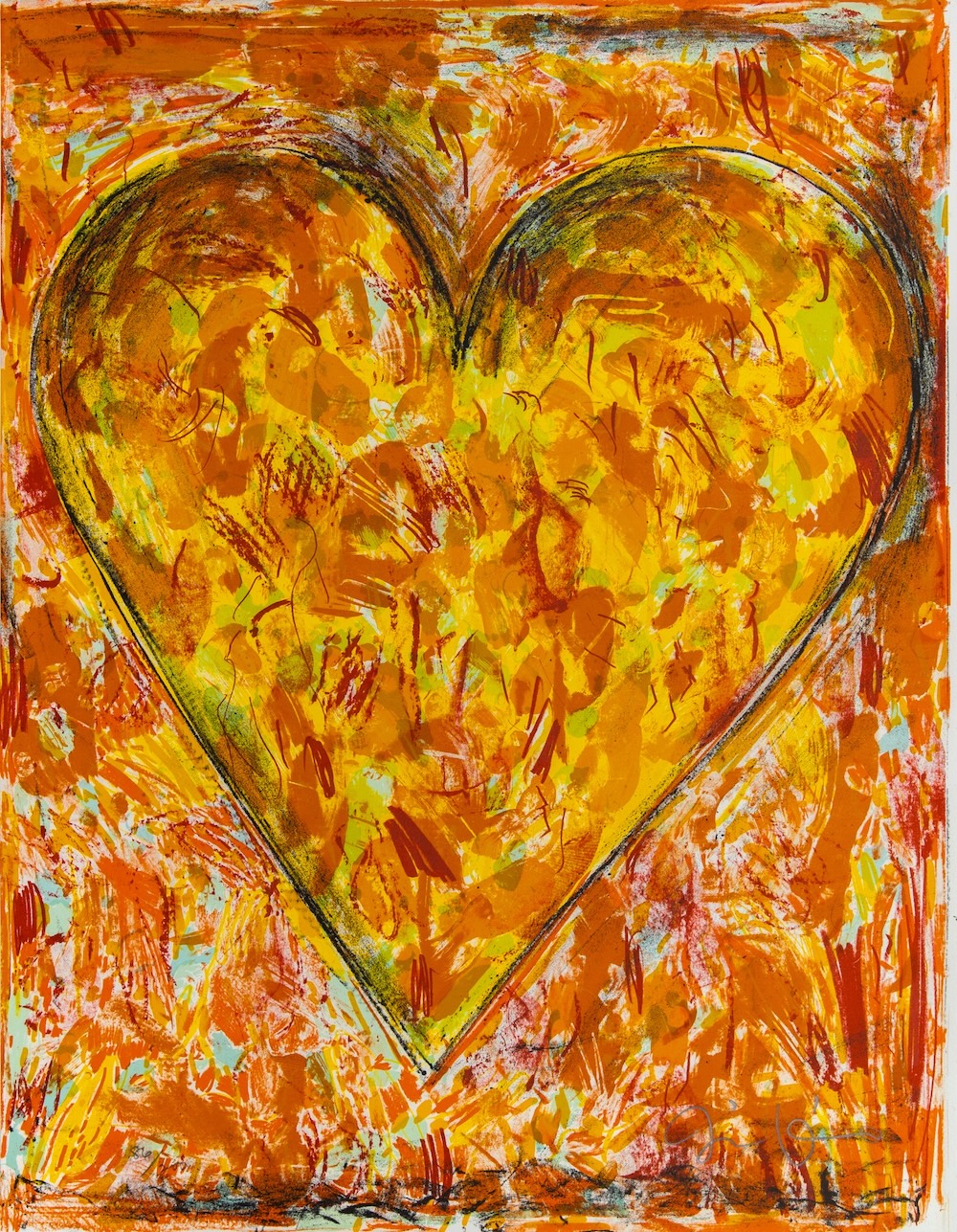 Sunflower by Jim Dine