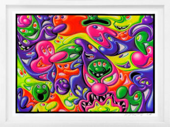 Superblobz by Kenny Scharf at GallArt.com