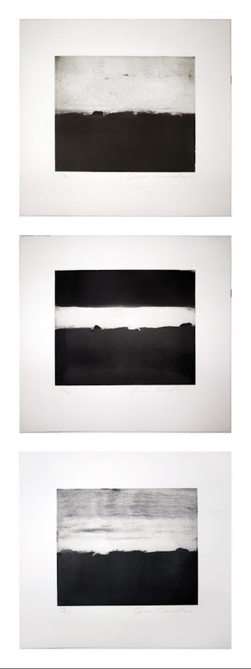 Three Lanscapes by Joe Andoe