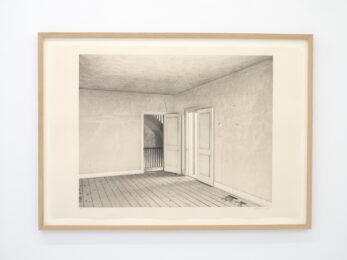 Save Incendiary Test Area ( Interior View of Doors Opening Into South Stairwell ) by Gardar Eide Einarsson at Trykkeriet