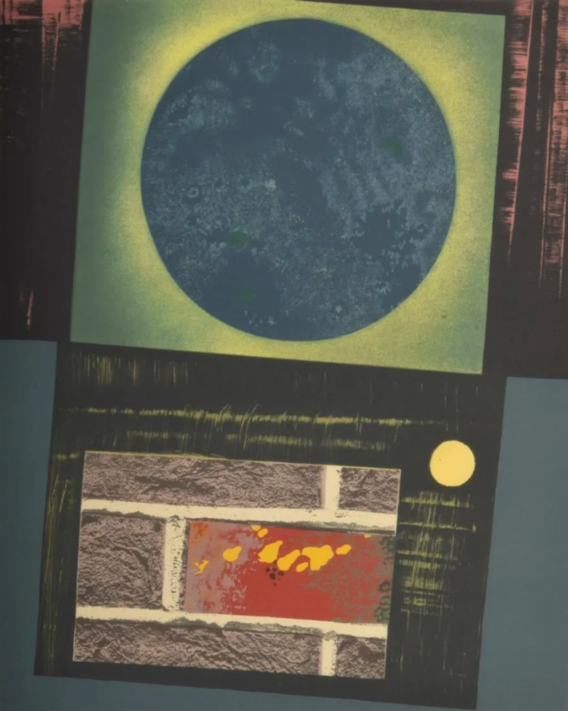 Fureur, tu me Traites Comme la Tristesse by Max Ernst