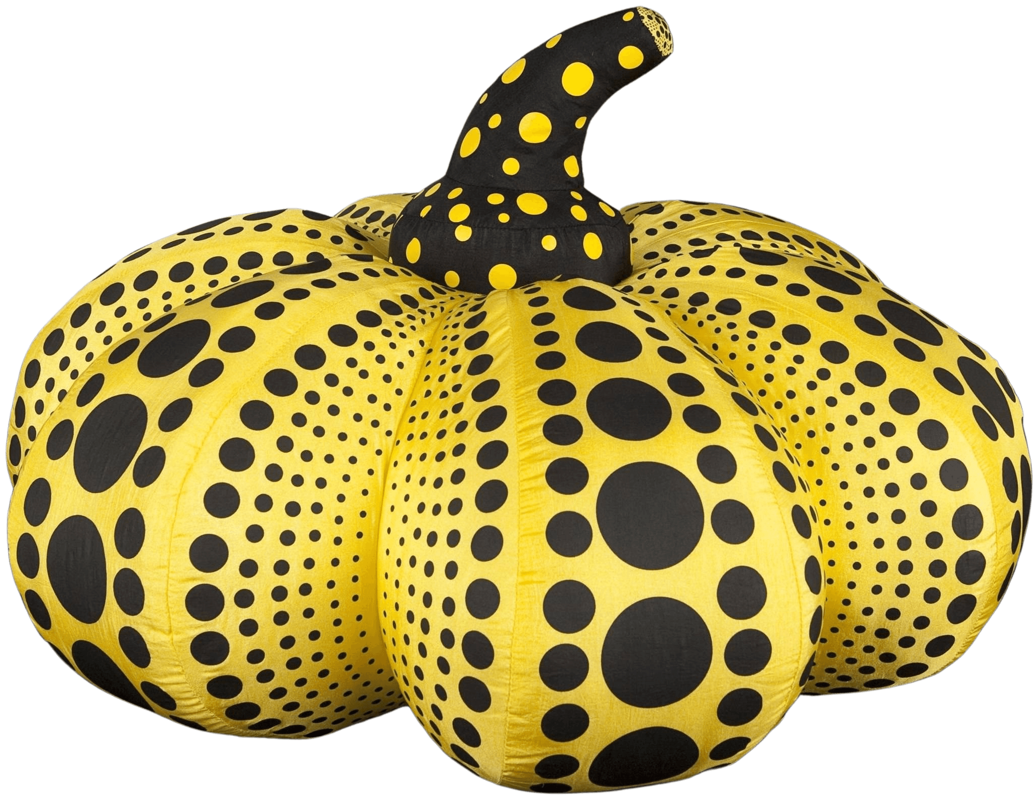 Soft sculpture Pumpkin (large) by Yayoi Kusama