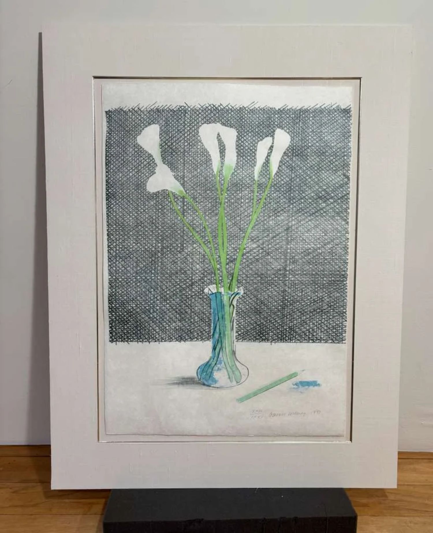 Lillies by David Hockney