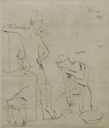 Le Bain by Pablo Picasso at John Szoke Gallery