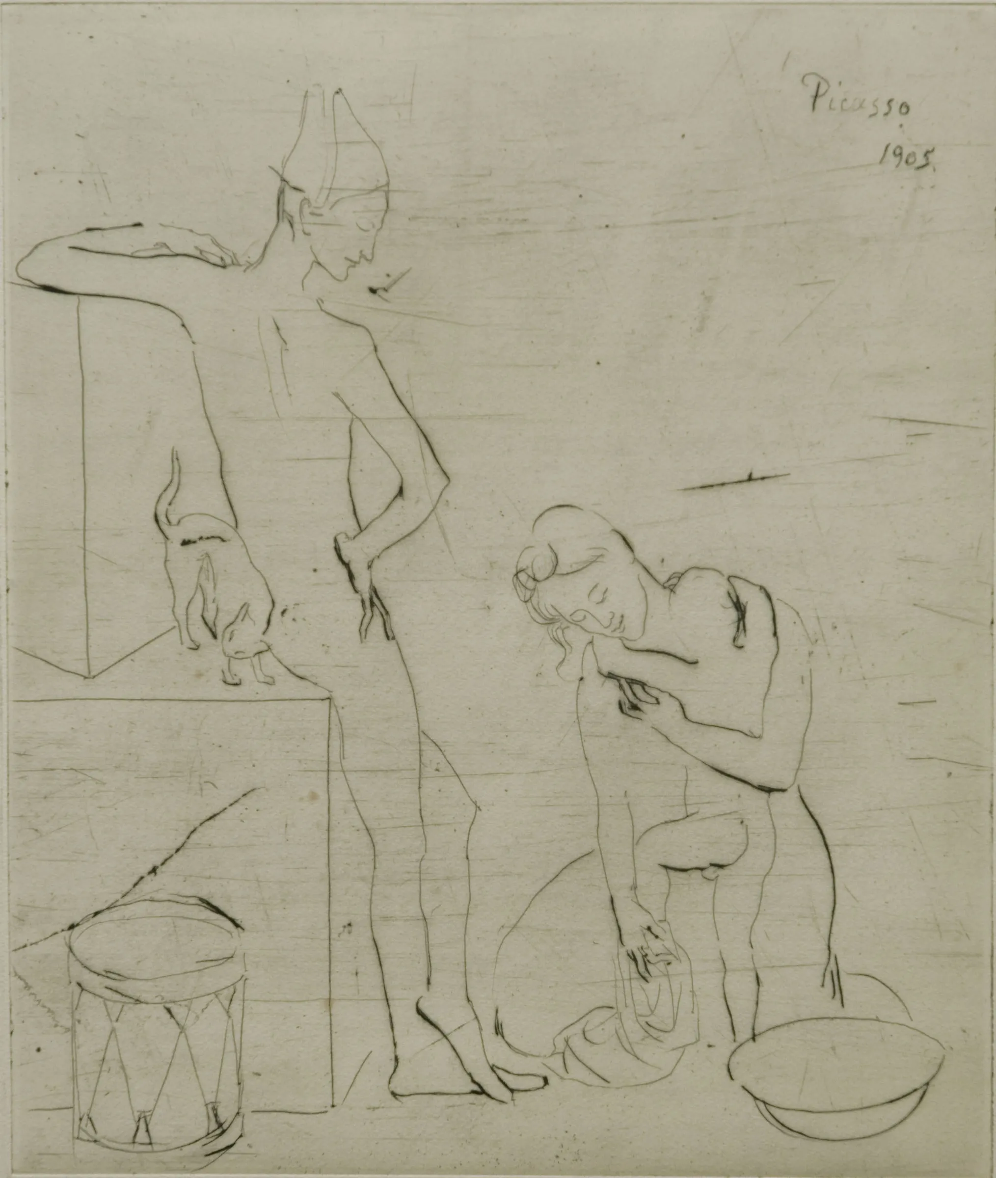 Le Bain by Pablo Picasso