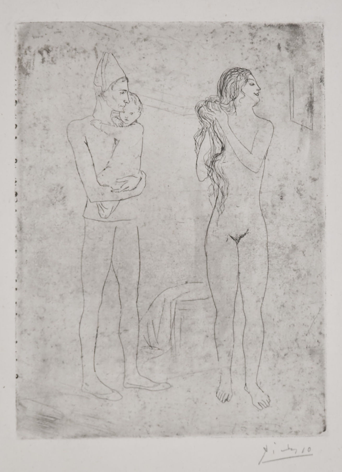 La Toilette de la Mère by Pablo Picasso