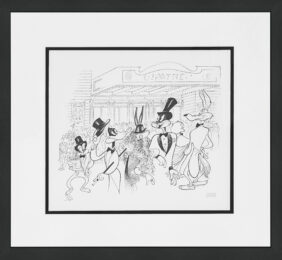 Opening Night (Looney Tunes) by Al Hirschfeld at GallArt.com