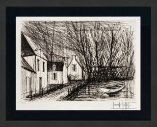 Maisons Bretonnes (Breton Houses) by Bernard Buffet at GallArt.com