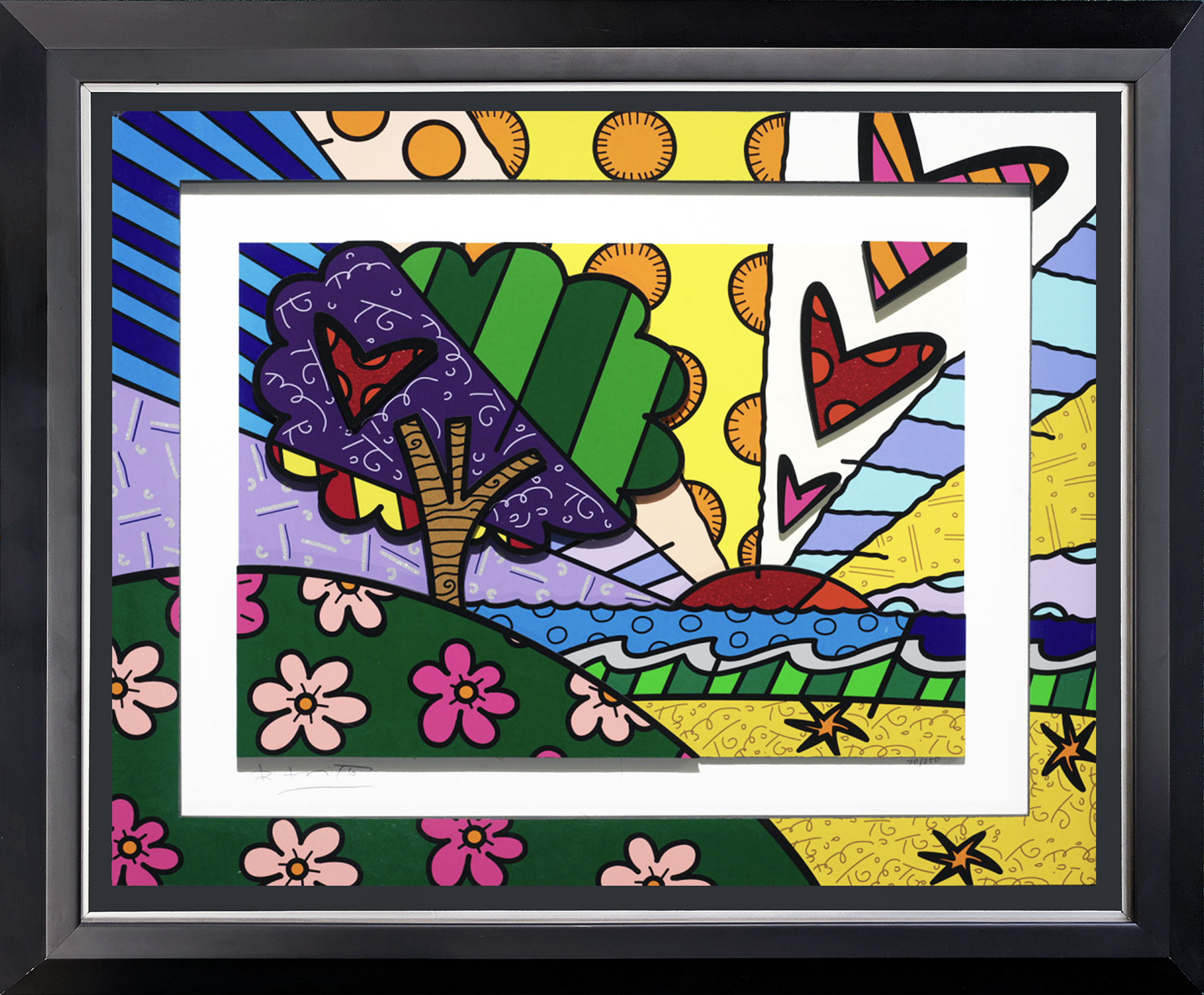 New Horizon by Romero Britto