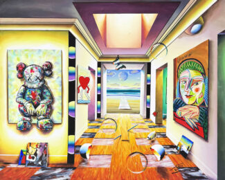 Homage To Modern Art by Ferjo at GallArt.com