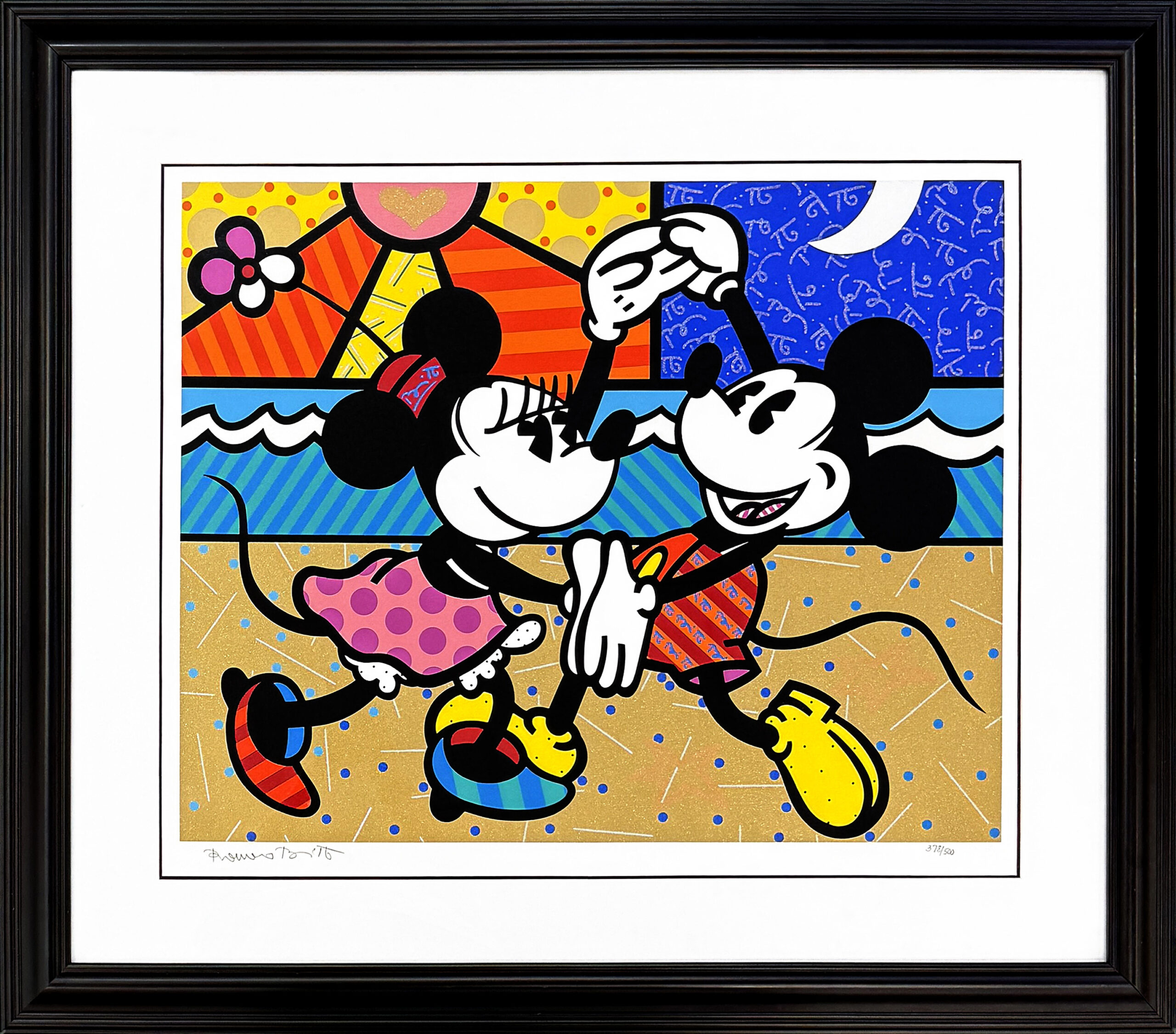 Mickey Mouse’s Greatest Love by Romero Britto