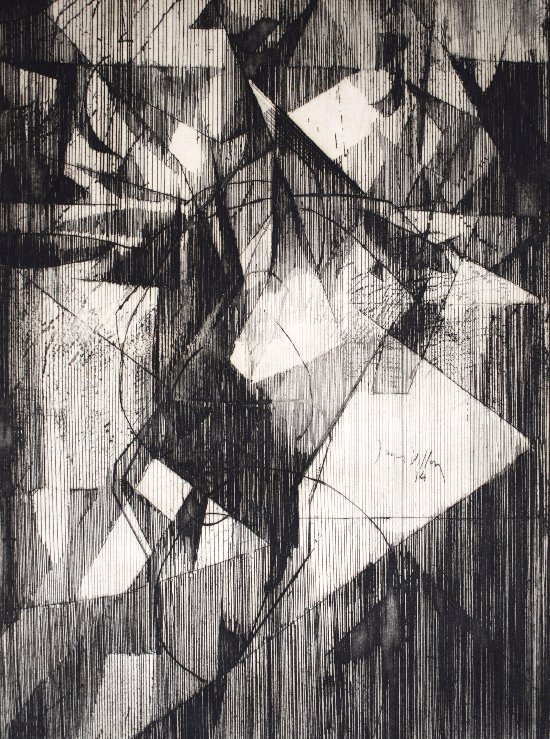 The Little Tightrope Walker by Jacques Villon