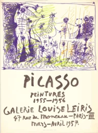 Picasso – Peintures 1955-1956 by Pablo Picasso at Hommage Art