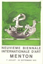 Neuvieme Biennale International D’Art, Menton, 1972 by Graham Sutherland at Hommage Art