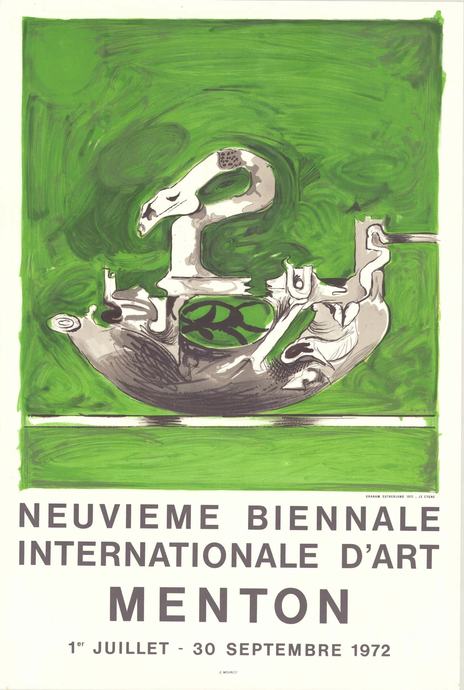 Neuvieme Biennale International D’Art, Menton, 1972 by Graham Sutherland