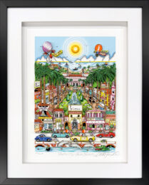 Perfectly Palm Beach by Charles Fazzino at GallArt.com