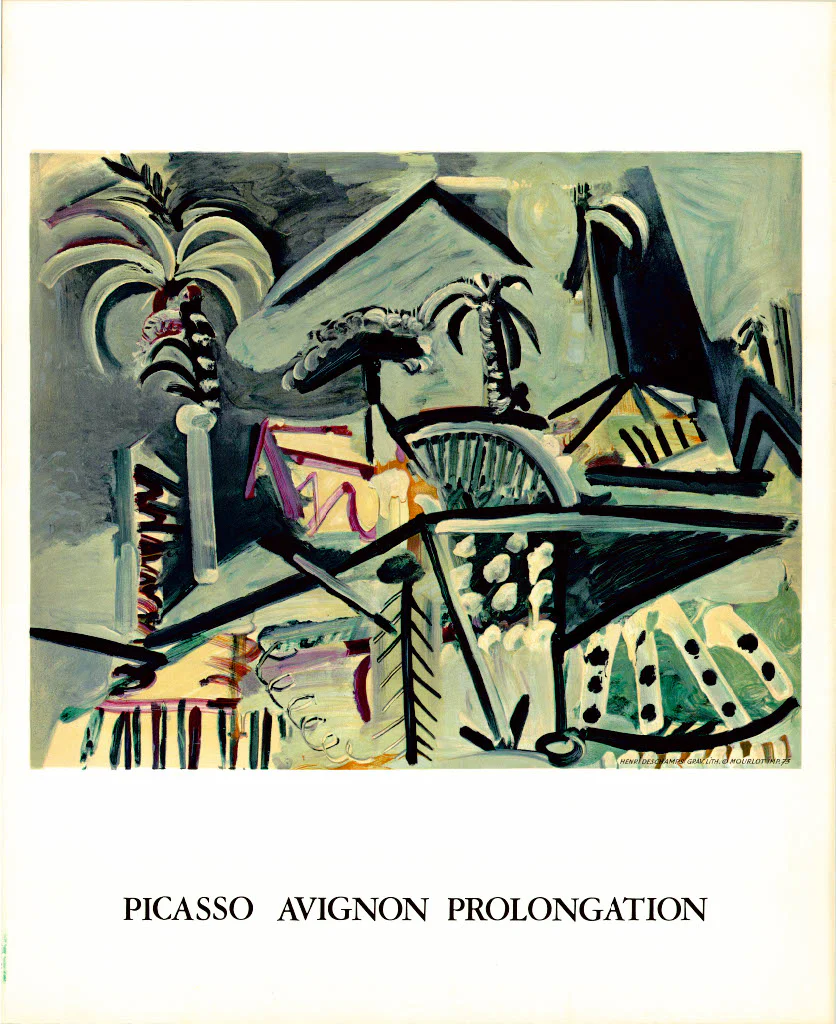 Avignon Prolongation – Palais des Papes, Avignon by After Pablo Picasso